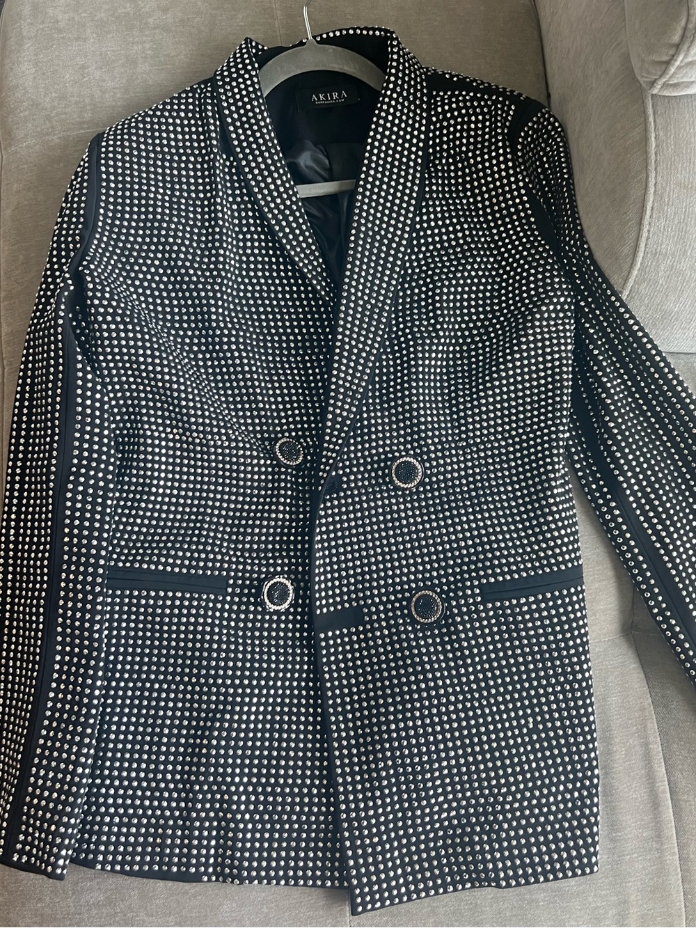 Rhinestone Blazer